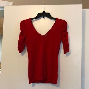 Red express sweater